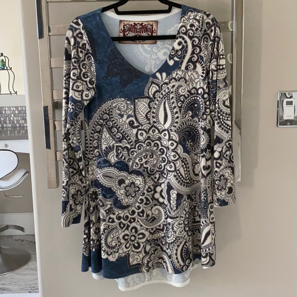 Amma brand tunic dress, size S